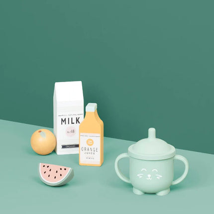 Babymoov Rietjesbeker Vos Mintgroen koop je bij Babywinkel