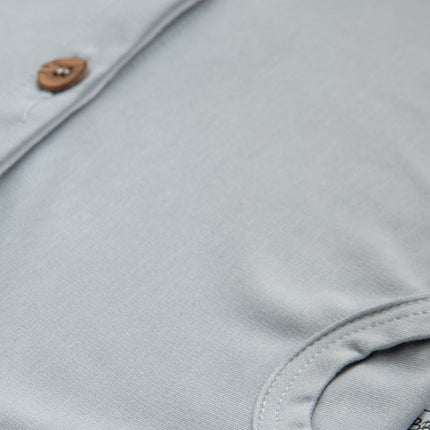 Bamboom Baby Vestje Met Capuchon Licht Blauw koop je bij Babywinkel