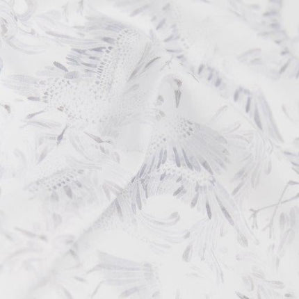 Bamboom Wieglaken Swans Met Sloop 75x100cm koop je bij Babywinkel