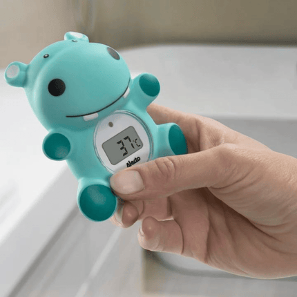Alecto Badspeelgoed Nijlpaard Met Thermometer koop je bij Babywinkel