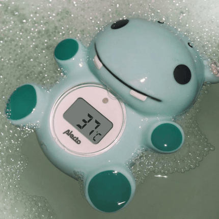 Alecto Badspeelgoed Nijlpaard Met Thermometer koop je bij Babywinkel