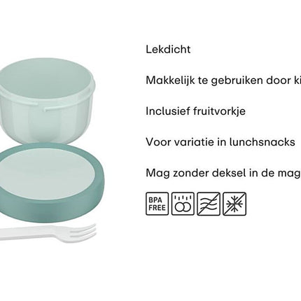 Mepal Fruitbox Campus Frozen 2 Met Vork 300Ml koop je bij Babywinkel