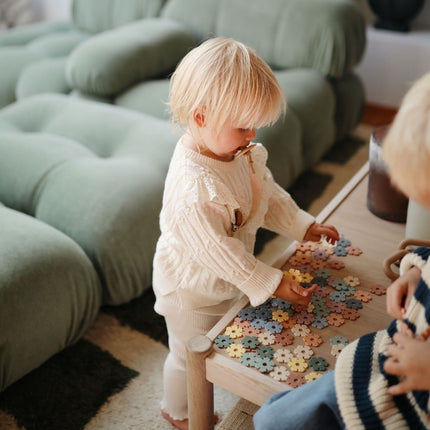 Mushie Bouwset Bloemen 100 Delig koop je bij Babywinkel