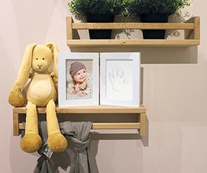 Dooky Happy Hands Double Frame White Small Happy Hands koop je bij Babywinkel