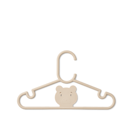 Liewood Kledinghanger Falton Mr Bear / Sandy 8St koop je bij Babywinkel