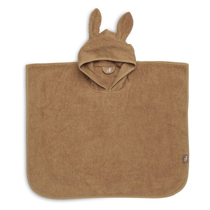 Jollein Badponcho Met Oren Caramel koop je bij Babywinkel