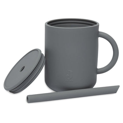 Jollein Drinkbeker Silicone Storm Grey koop je bij Babywinkel