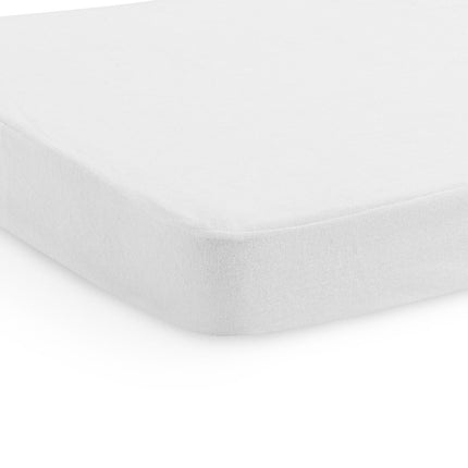Jollein Hoeslaken Badstof Wit 60x120cm koop je bij Babywinkel
