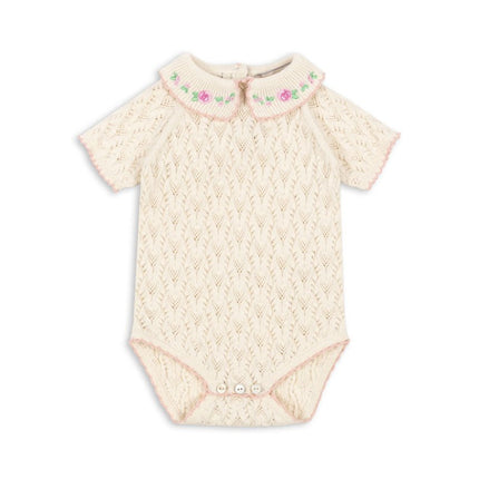 Konges Slojd Romper Cream Off White koop je bij Babywinkel