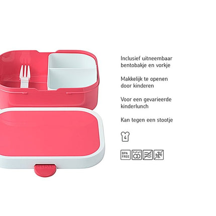 Mepal Lunchbox Campus Pink koop je bij Babywinkel