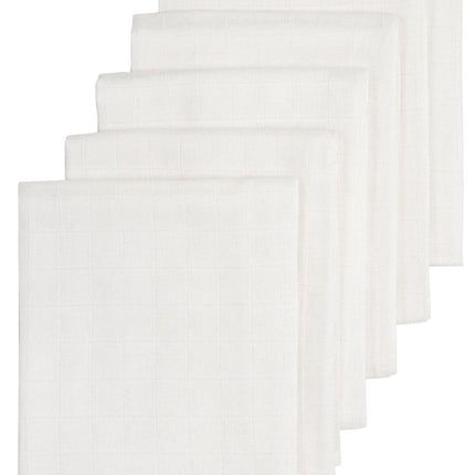 Meyco Hydrofiele Doek 6 - Pack White 60X60cm koop je bij Babywinkel
