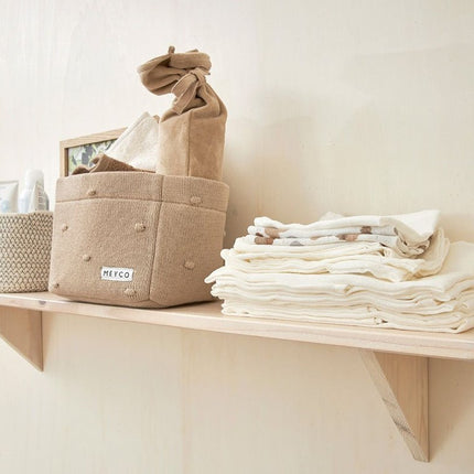 Meyco Hydrofiele Doek 6 - Pack White 60X60cm koop je bij Babywinkel