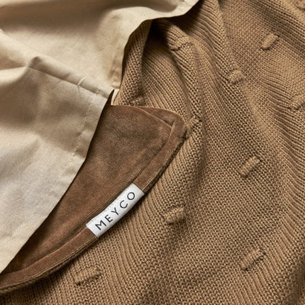 Meyco Ledikantlaken 2St Cheetah Choclolate/ Choclolate koop je bij Babywinkel