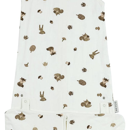 Meyco Slaapzak Baby 4 Seizoenen Sand Forest Animals koop je bij Babywinkel