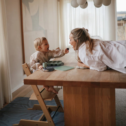 Mushie Slabbetje Lange Mouwen Dino'S koop je bij Babywinkel