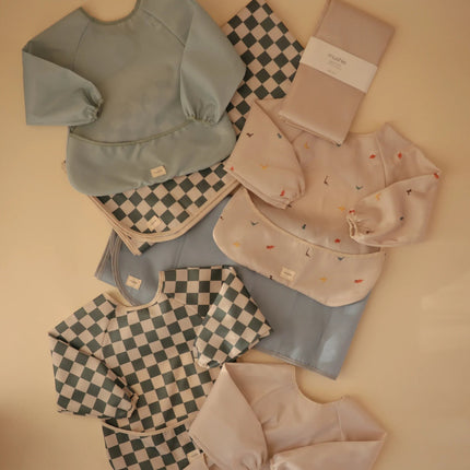 Mushie Slabbetje Lange Mouwen Dino'S koop je bij Babywinkel