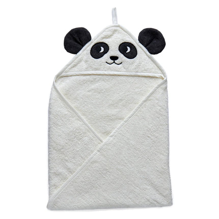 Roommate Badcape Baby Off White Panda koop je bij Babywinkel