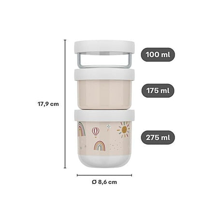 Mepal Opbergbakjes Mio Fairy Garden 3 - Deilg koop je bij Babywinkel