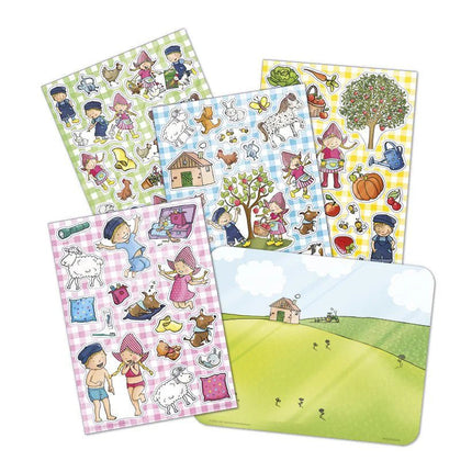 Raamstickers - Babywinkel