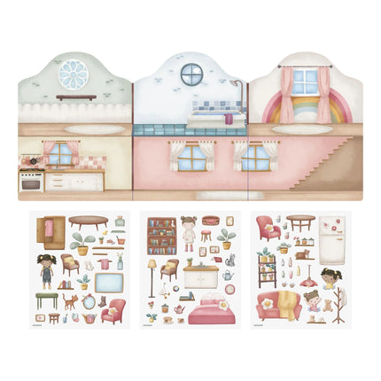 Little Dutch Stickerboek Rosa Herbuikbaar