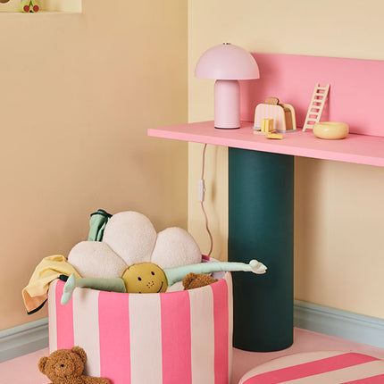 <tc>Kid's Concept</tc> Sitzkissen „Zylinder“ mit Stauraum, rosa