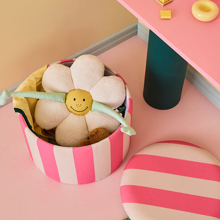 <tc>Kid's Concept</tc> Sitzkissen „Zylinder“ mit Stauraum, rosa