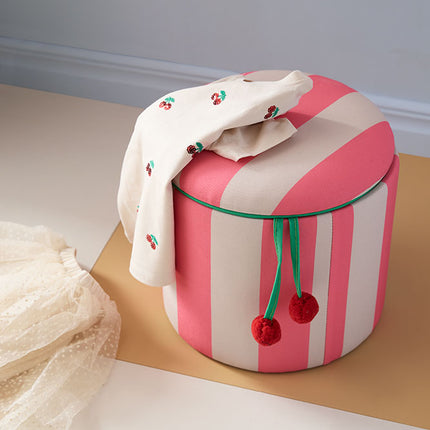<tc>Kid's Concept</tc> Sitzkissen „Zylinder“ mit Stauraum, rosa