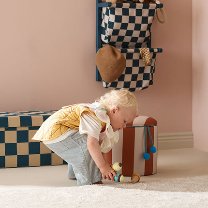 <tc>Kid's Concept</tc> Sitzhocker „Cilinder“ mit Stauraum, braun