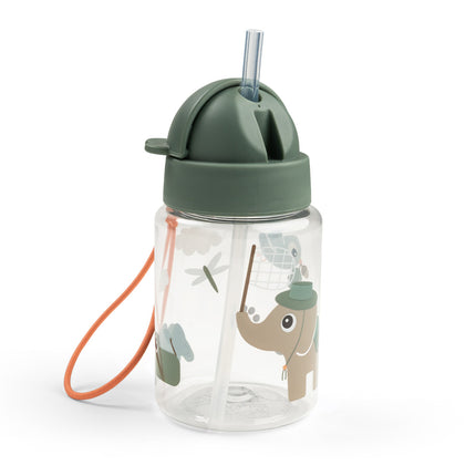 <tc>Done By Deer</tc> Trinkbecher mit Strohhalm Tiny Trails Green 280 ml