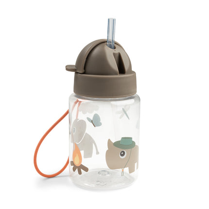 <tc>Done By Deer</tc> Trinkbecher mit Strohhalm Tiny Trails Sand 280 ml