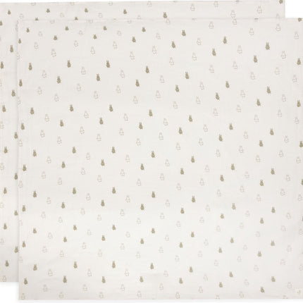Hydrophilic Cloth Large 115x115cm Happy Miffy - Olivgrün - 2 Stück