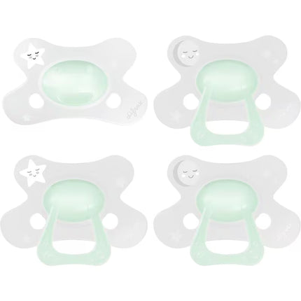 <tc>Difrax</tc> <tc>Schnuller</tc> 18+ Natural Night Glow In The Dark