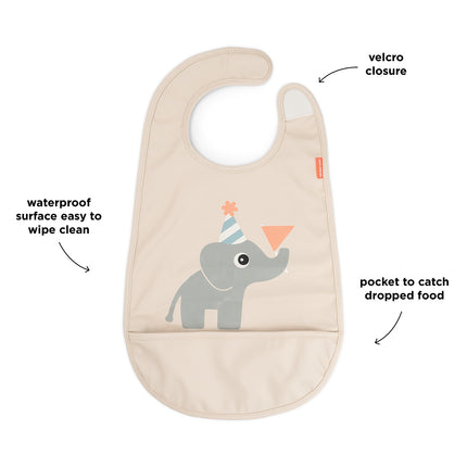 Klettlätzchen Celebration Sand