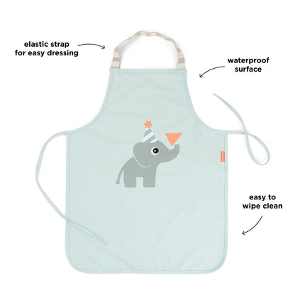 Wasserdichte Schürze Celebration Blue