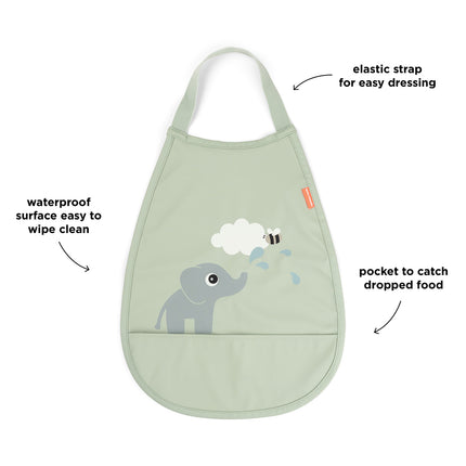 Überzieh-Lätzchen Elphee Grün