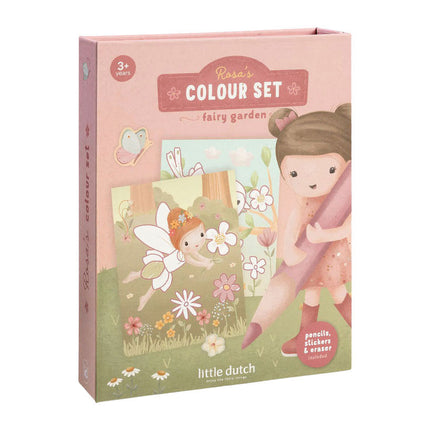 Little Dutch Kleurboek Rosa Fairy Garden