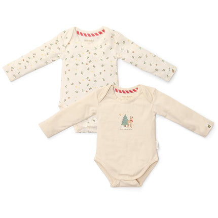 2er-Pack langärmelige Bodys Little Christmas