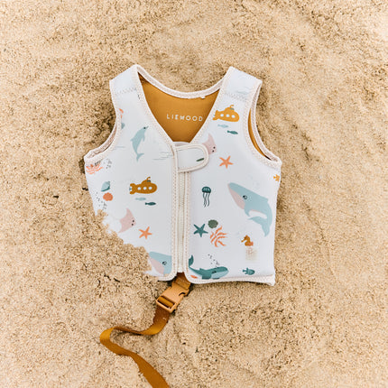 Liewood Schwimmweste Dove Sea Creature / Sandy