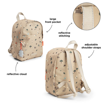 <tc>Done By Deer</tc> Rucksack Tiny Trails Sand 7,5 Liter