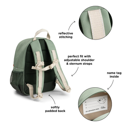 <tc>Done By Deer</tc> Rucksack Tiny Trails Green 13 l