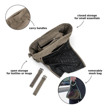 Done by Deer Kinderwagen-Organizer Taupe