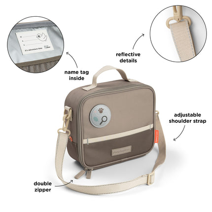 <tc>Done By Deer</tc> Thermos-Lunchbag „Tiny Trails“ Sand 4 l