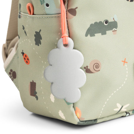 <tc>Done By Deer</tc> Kleiner Rucksack Tiny Trails Green 4 l