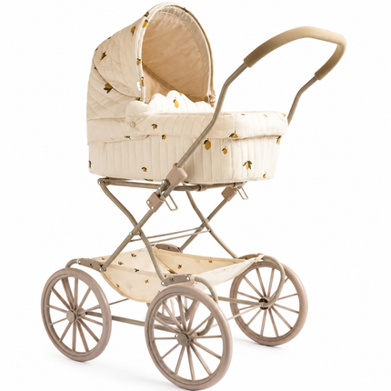 Konges Sløjd Puppenwagen „Lemon“ im Vintage-Stil