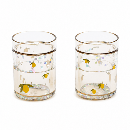 Konges Sløjd Becher „Glitter Lemon“