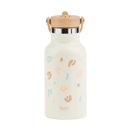 <tc>Babymoov</tc> Little Explorer Isolierte Edelstahl-Trinkflasche, Elfenbein
