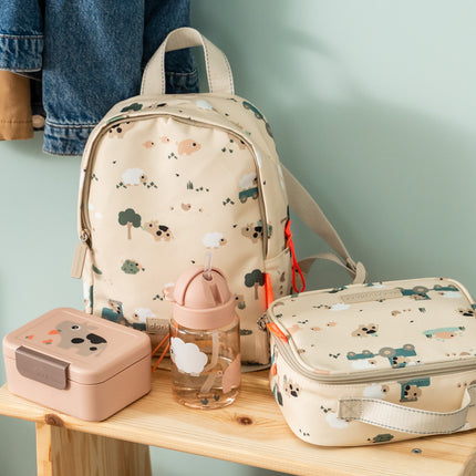 <tc>Done By Deer</tc> Kleiner Rucksack „Tiny Farm Sand“ 4 l