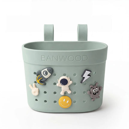 <tc>Banwood</tc> Pin<tamp>Ride Clay</tamp>Kinder-Tretroller- und Fahrradkorb