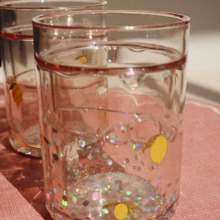Konges Sløjd Becher „Glitter Lemon“