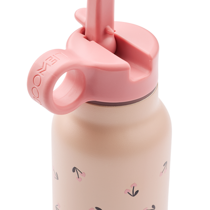 <tc>Liewood</tc> Trinkflasche Falk Mini Cherry Heart/Rosey 350 ml
